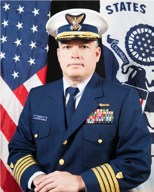 Official photo of Captain JWayne R. Arguin Jr